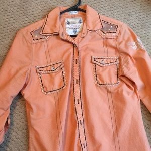 Roar button up women’s shirt